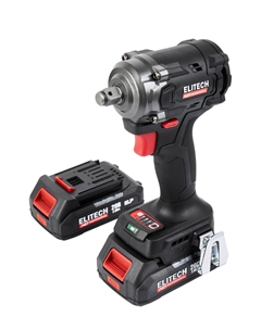 Гайковерт акк CW 2004SL 20В 2*2,0Ач 450Нм 1/2 Кейс Elitech