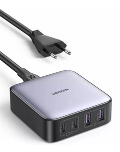 Сетевое зарядное устройство UGREEN CD327-90747; настольное, 2*USB-A+2*USB-C 65W, Space Gray Ugreen