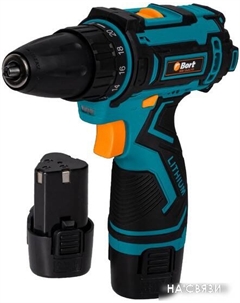 Дрель-шуруповерт BAB-12x2Li-FD (с 2-мя АКБ) Bort