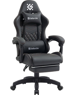 Игровое (геймерское) кресло Linn (темно-серый) Defender