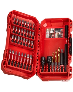 Набор бит и сверл 4932492004 (40 шт) Milwaukee