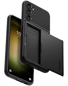 Чехол для телефона Slim Armor CS для Galaxy S23 Plus ACS05661 (черный) Spigen