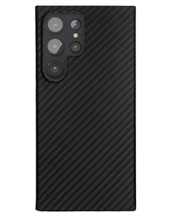 Чехол Kevlar Case MagSafe Samsung S24 Ultra (черный) Vlp