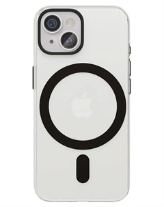Чехол Diamond Case Apple iPhone 14/15 with MagSafe (черный) Vlp