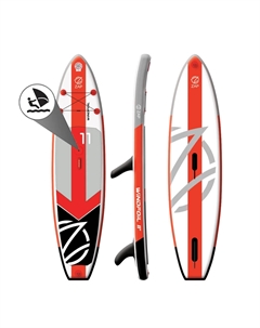 Надувной сапборд Windfoil 11 Fusion с креплением под парус Zap