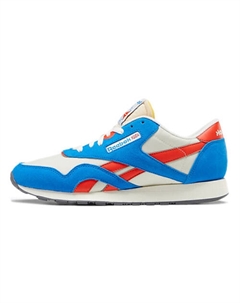 Кроссовки Classic Nylon Sports Shoes White/Blue/Black Reebok