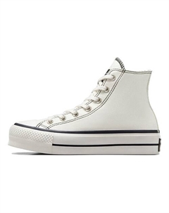 Кроссовки Chuck Taylor All Star Lift Platform Hi Shoes White Black Womens Converse