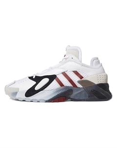 Кроссовки Streetball Cloud White Collegiate Burgundy Adidas original