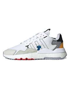 Кроссовки Nite Jogger 'White Beige Grey Yellow' Adidas original