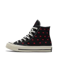 Кроссовки Chuck Taylor All Star 70 Hi Embroidered Lips Black Converse