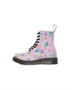 Кроссовки Dr.Martens 1460 Pascal Rainbow Suede Lace Up Boots Pink Womens Dr. martens