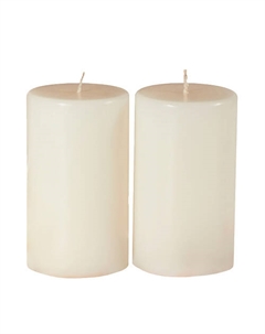 Набор свечей 2шт пеньковые декоративные столбик Живой крым