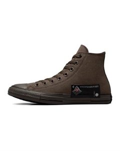 Кроссовки Chuck Taylor All Star Durable Cushioning High-Top Canvas Shoes Unisex Black Brown Converse