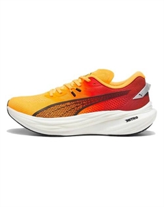 Кроссовки Deviate NITRO 3 Cushioned Slip-Resistant Low-Top Carbon Plate Yellow Puma