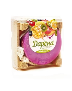 Мыло с люфой "Смородина" Дарёна мыловаренная мастерская