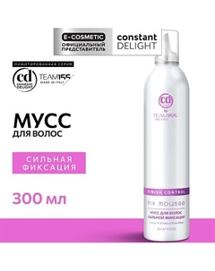 Мусс для волос сильной фиксации TEAM155 300 Constant delight