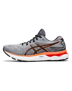 Кроссовки Gel Nimbus 24 Sheet Rock Grey Shocking Orange Asics