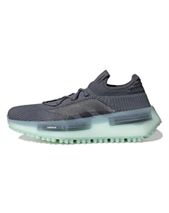 Кроссовки Nmd S1 Grey Green Glow Adidas original