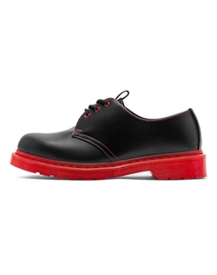 Туфли CLOT X 1461 Black Red Dr. martens