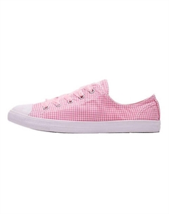 Кроссовки Chuck Taylor All Star Dainty Low Pink Plaid Womens Converse
