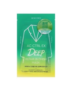 Маска для лица AC CTRL DEEP с экстрактом центеллы азиатской и лайма Dewytree