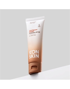Солнцезащитный крем SPF 50 Anti-Pigment Solution 50 Icon skin