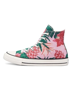 Кроссовки Chuck Taylor All Star High Jungle Scene Pink Floral Print Converse