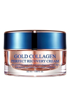 Крем для лица восстанавливающий Gold Collagen Recovery Cream 50 Maxclinic