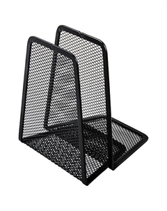 Держатель (ограничитель) подставка для книг "Germanium Mesh" 2 шт Brauberg