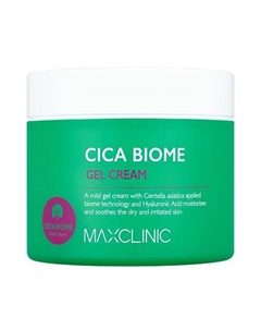 Гель-крем для кожи лица с Центеллой Cica Biome Gel Cream 200 Maxclinic