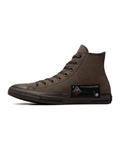 Кроссовки Chuck Taylor All Star Durable Cushioning High-Top Canvas Shoes Unisex Black Brown Converse