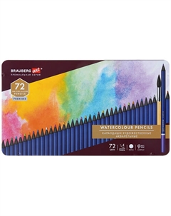 Карандаши художественные акварельные, 72 цветов Brauberg