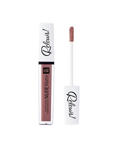 Жидкая матовая помада для губ NUDE Matte тон 14 Relouis