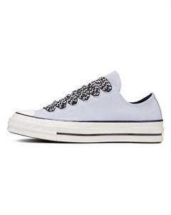 Кроссовки Chuck 70 Wear-Resistant Low-Top Canvas Shoes Womens Light Blue Converse