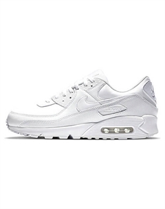 Кроссовки Air Max 90 Leather Triple White Nike