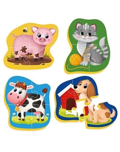 Мягкие пазлы"Домашние животные" El'basco