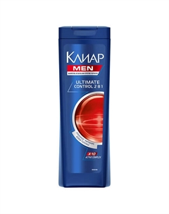 КЛИАР Шампунь MEN 2 в 1 ULTIMATE CONTROL 400 Clear