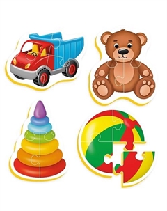 Мягкие пазлы"Игрушки" El'basco