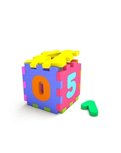 Развивающая игра Кубик-сортер Цифры El'basco