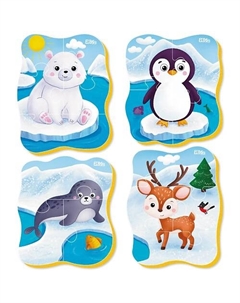 Мягкие пазлы "Животные Севера" El'basco