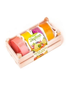 Набор мыла с люфой №1 Дарёна мыловаренная мастерская