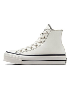 Кроссовки Chuck Taylor All Star Lift Platform Hi Shoes White Black Womens Converse