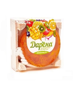 Мыло с люфой "Мандарин" Дарёна мыловаренная мастерская