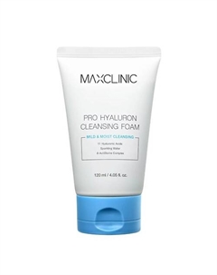 Пенка для умывания с комплексом 11 гиалуроновых кислот Pro Hyaluron Cleansing Foam 120 Maxclinic