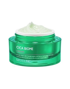 Увлажняющий крем для сухой и чувствительной кожи лица с Центеллой Cica Biome Cream 50 Maxclinic