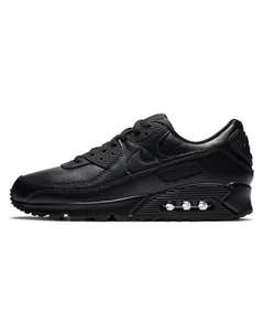 Кроссовки Air Max 90 Leather Triple Black Nike