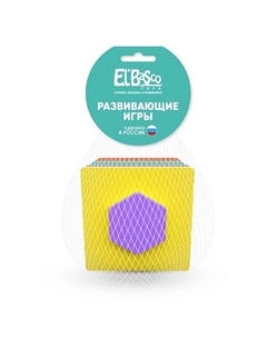 Сортер для малышей Геометрические фигуры El'basco