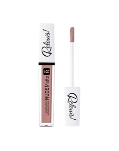 Жидкая матовая помада для губ NUDE Matte тон 28 Relouis