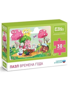 Пазл детский 27х20 см Времена года Весна El'basco