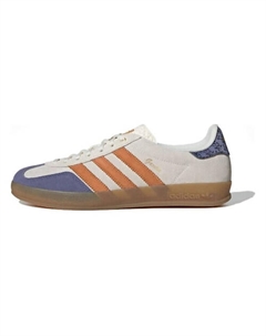 Кроссовки Gazelle Indoor Cream White Blue Orange Adidas original